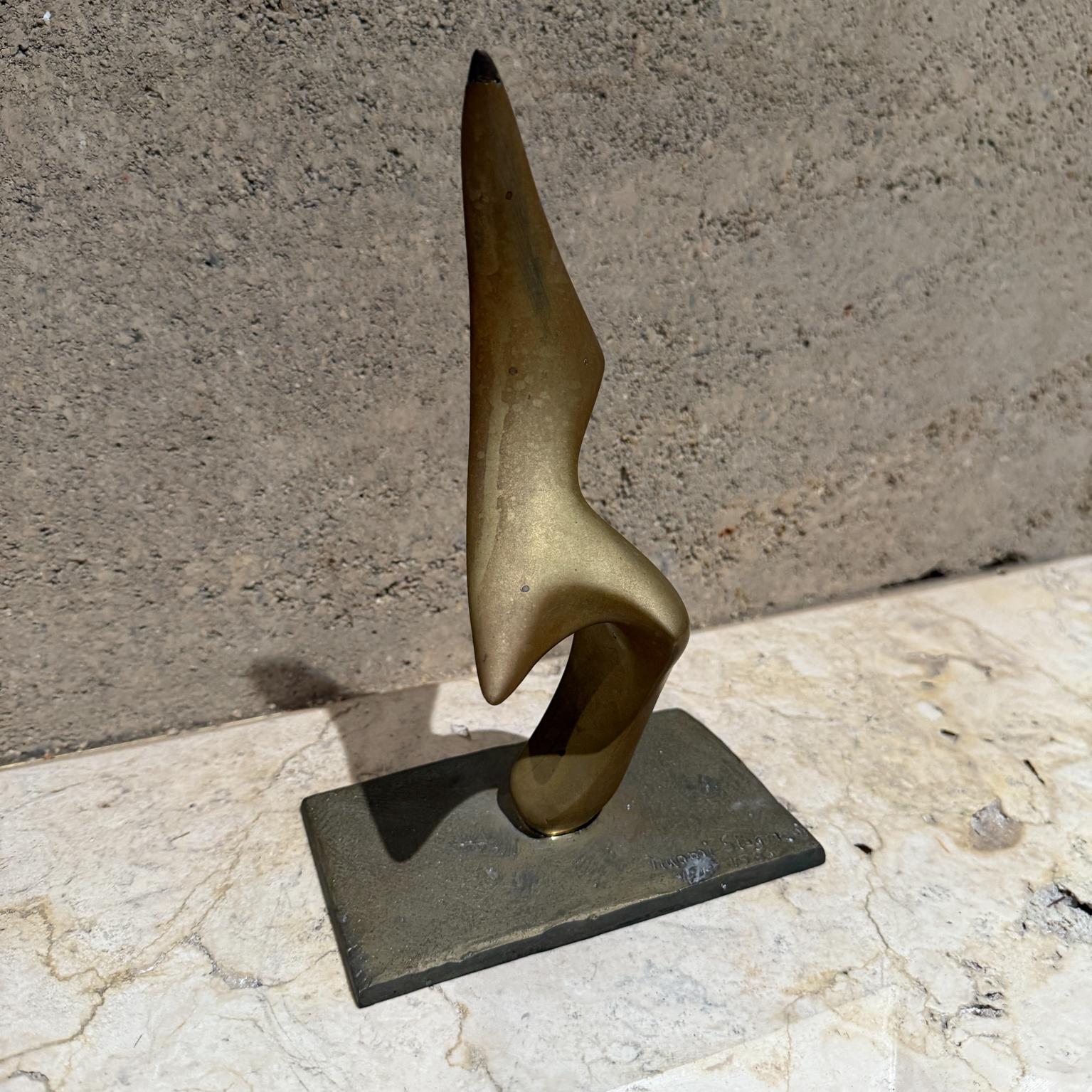 Naomi Siegmann Scultura in bronzo di forma naturale Città del Messico Astratto Moderno In condizioni buone in vendita a Chula Vista, CA