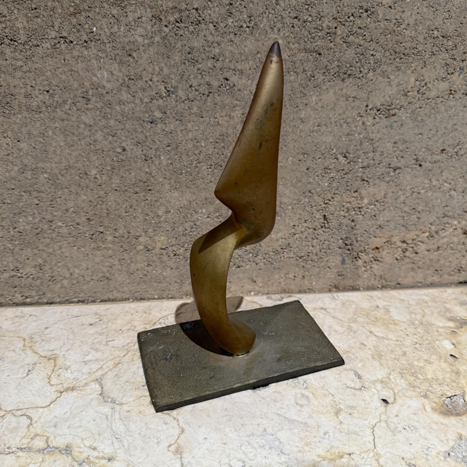 Bronzo Naomi Siegmann Scultura in bronzo di forma naturale Città del Messico Astratto Moderno in vendita