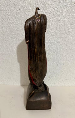 Naomi Siegmann Bronze Polychrome Surrealist Dress Sculpture Mexico Woman Artist