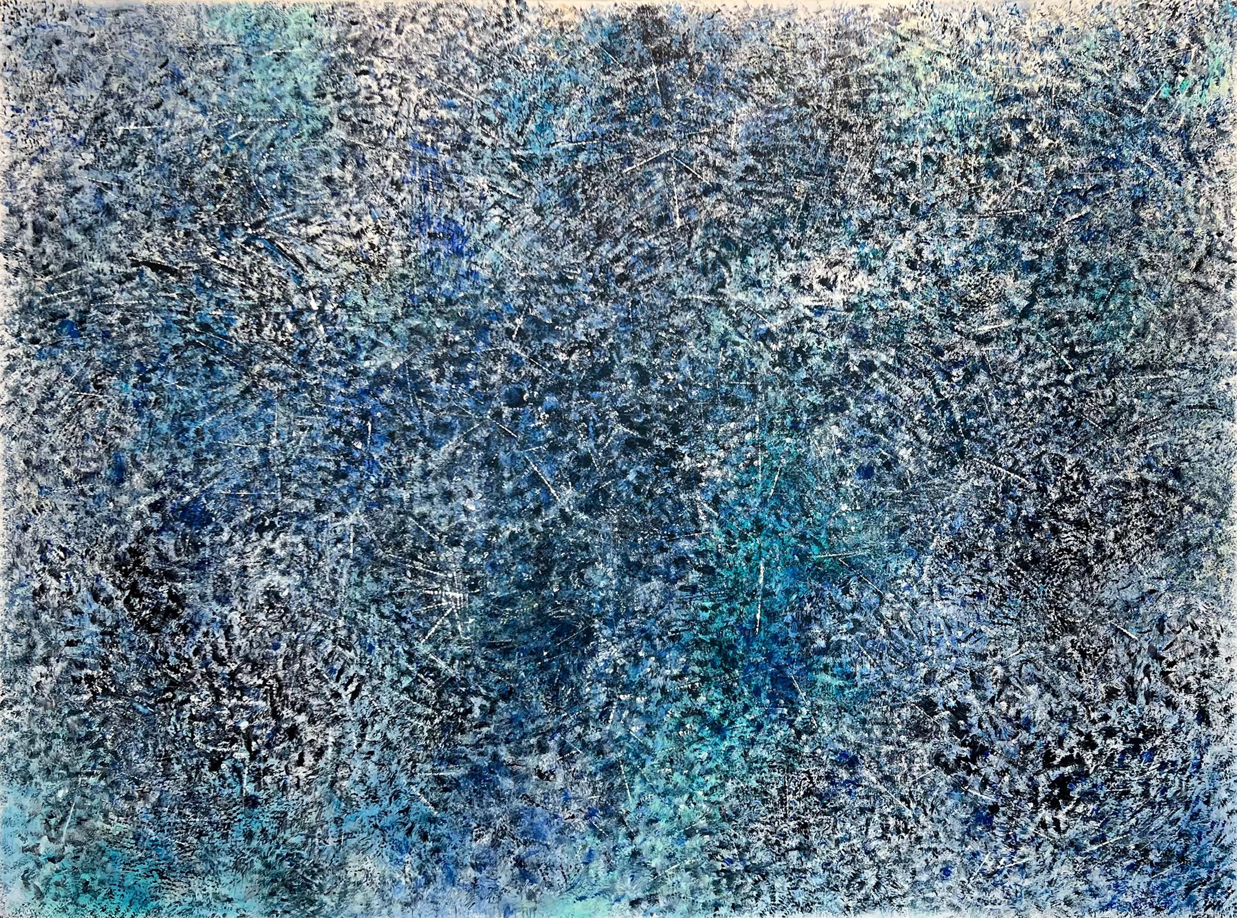 Naomie Kremer Abstract Painting - Murmuration