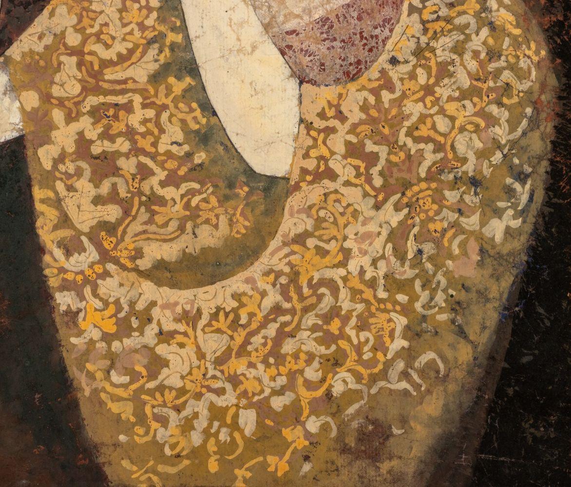 Flute Player - Post-War Art by Naondo Nakamura