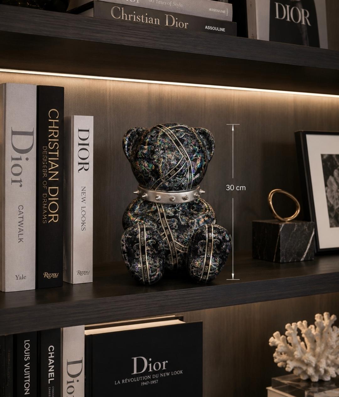 ARTBYNAOR - 30cm Bear Christian Dior Tribute