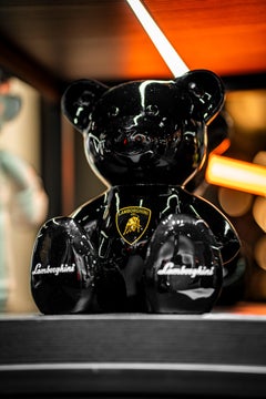 35cm Teddy Lamborghini Tribute, schwarz 