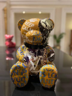 NAOR - 40cm Collage, LV Marilyn Tribute Teddy, NAOR