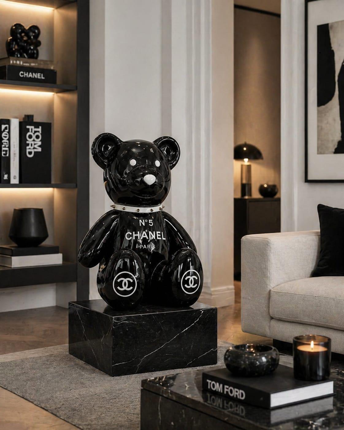 ARTBYNAOR - 50CM Teddy Chanel tribute