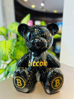 NAOR - 35cm Bitcoin Tribute, Brown Teddy