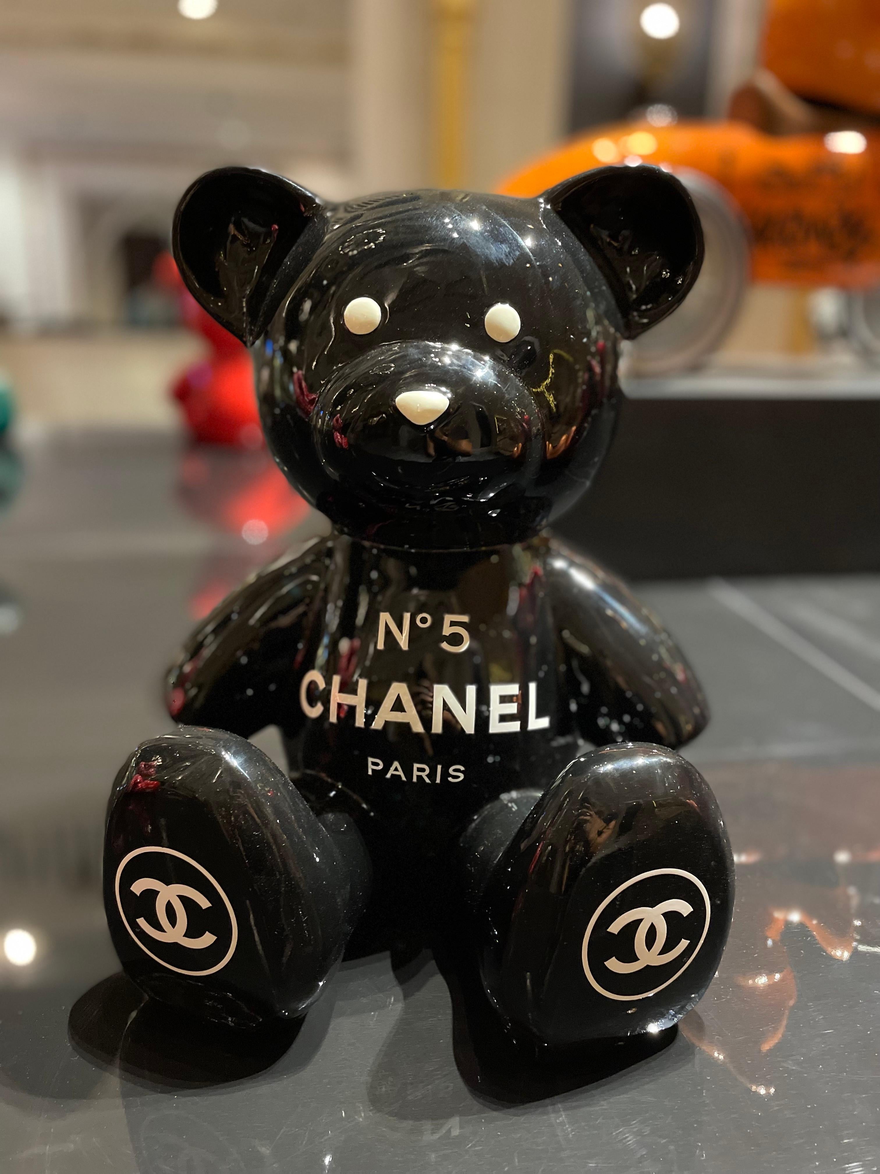 NAOR - 35cm CH Tribute, Full Black Teddy For Sale 1
