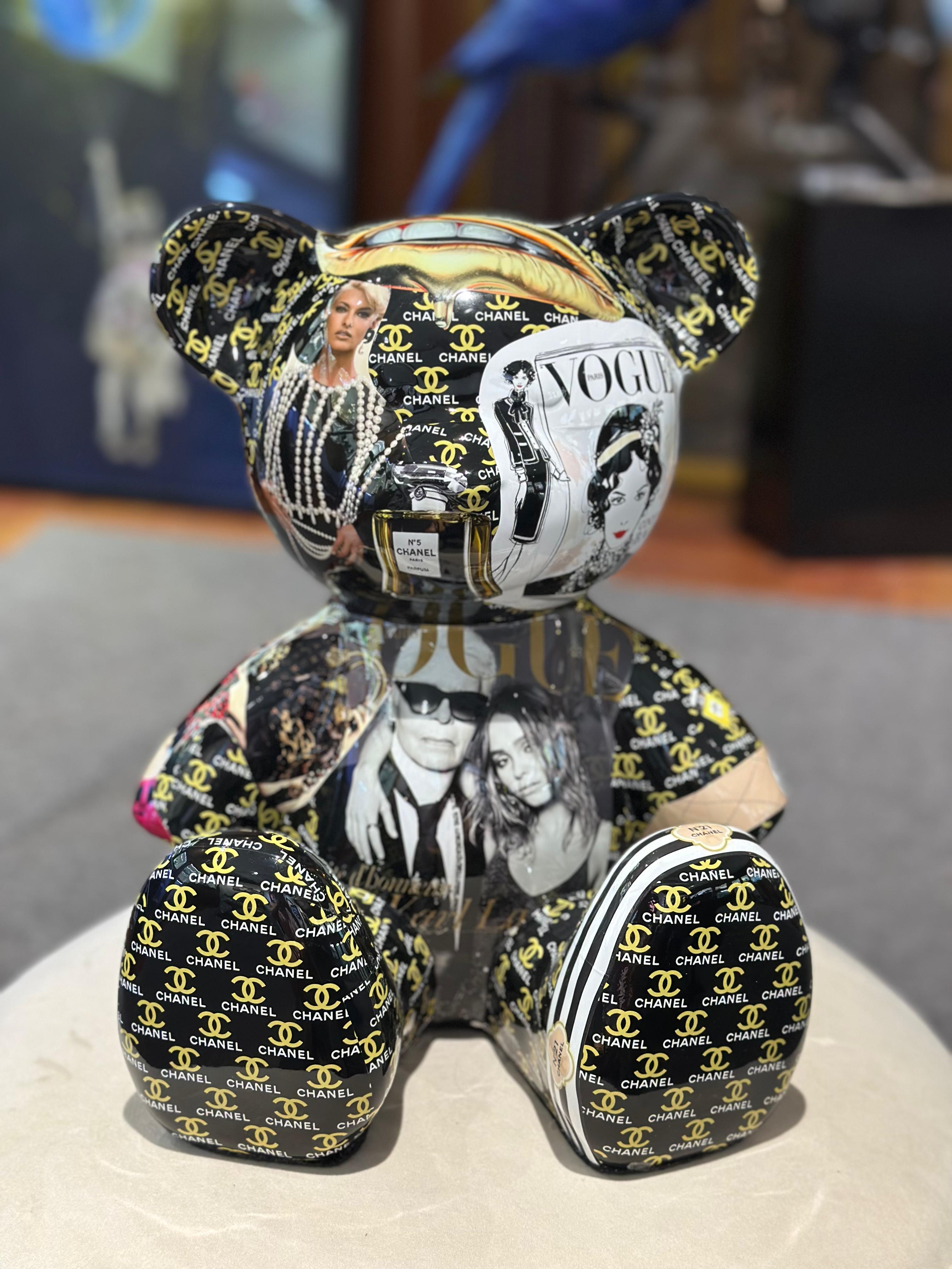 NAOR - 35cm Collage, Vogue Tribute Teddy