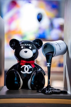 NAOR 35cm Teddy CH Tribute, bi color negro