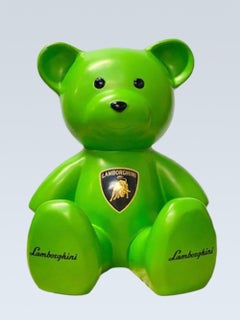 NAOR - 35cm Teddy Lamborghini Tribute, Green