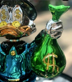 NAOR - 45cm Standing Picsou - Uncle Scrooge - Blue