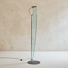 Lampadaire en verre 'Naos Terra' par Carlo Forcolini pour Nemo Italianaluce, années 1980