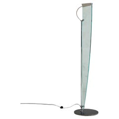 Lampadaire en verre 'Naos Terra' par Carlo Forcolini pour Nemo Italianaluce, années 1980