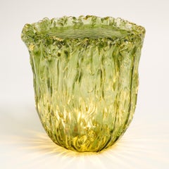 Naoto Fukasawa Green Glass Side Table