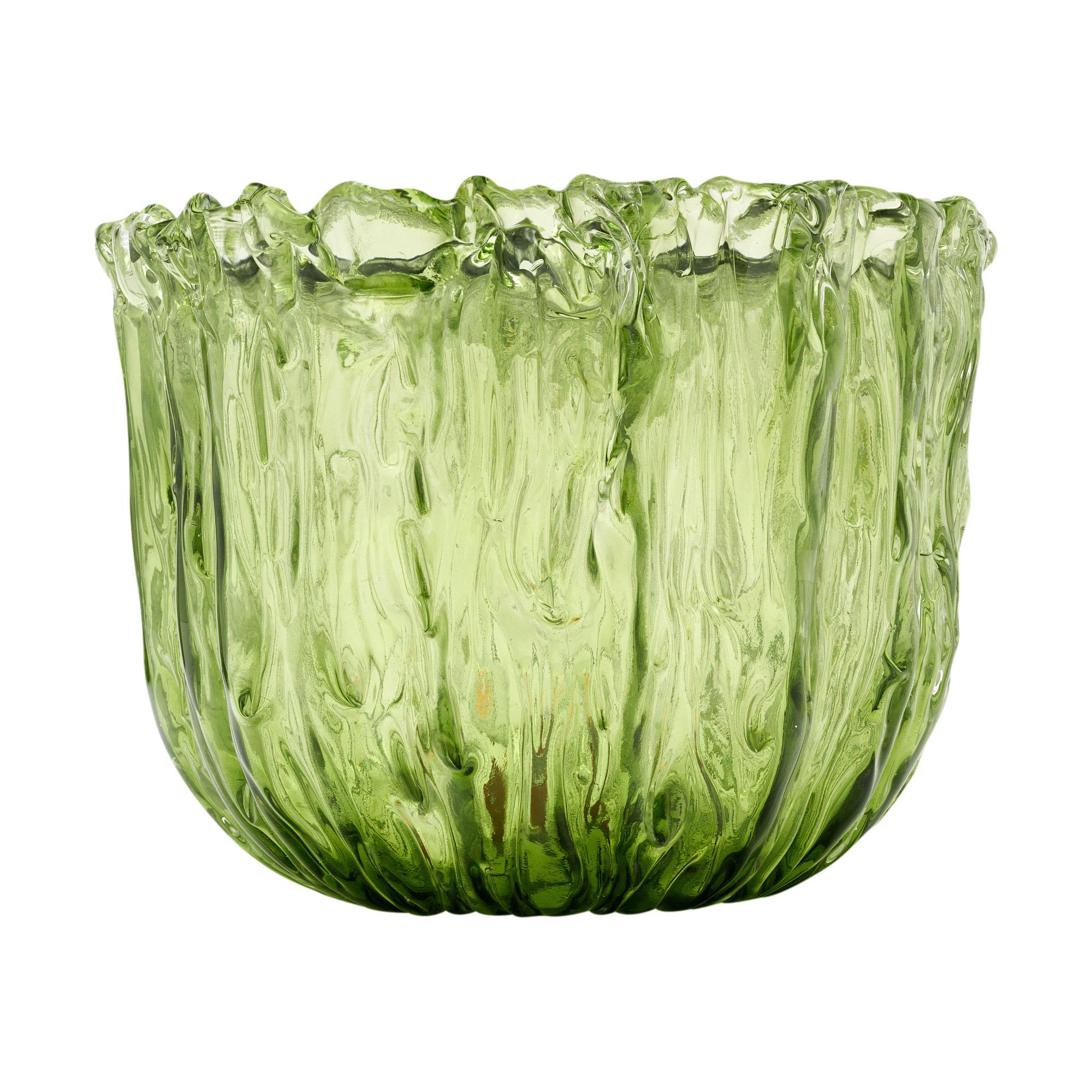 Mesa auxiliar de cristal verde Naoto Fukasawa Siglo XXI y contemporáneo en venta