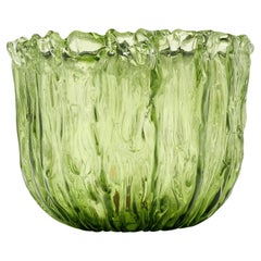 Mesa auxiliar de cristal verde Naoto Fukasawa