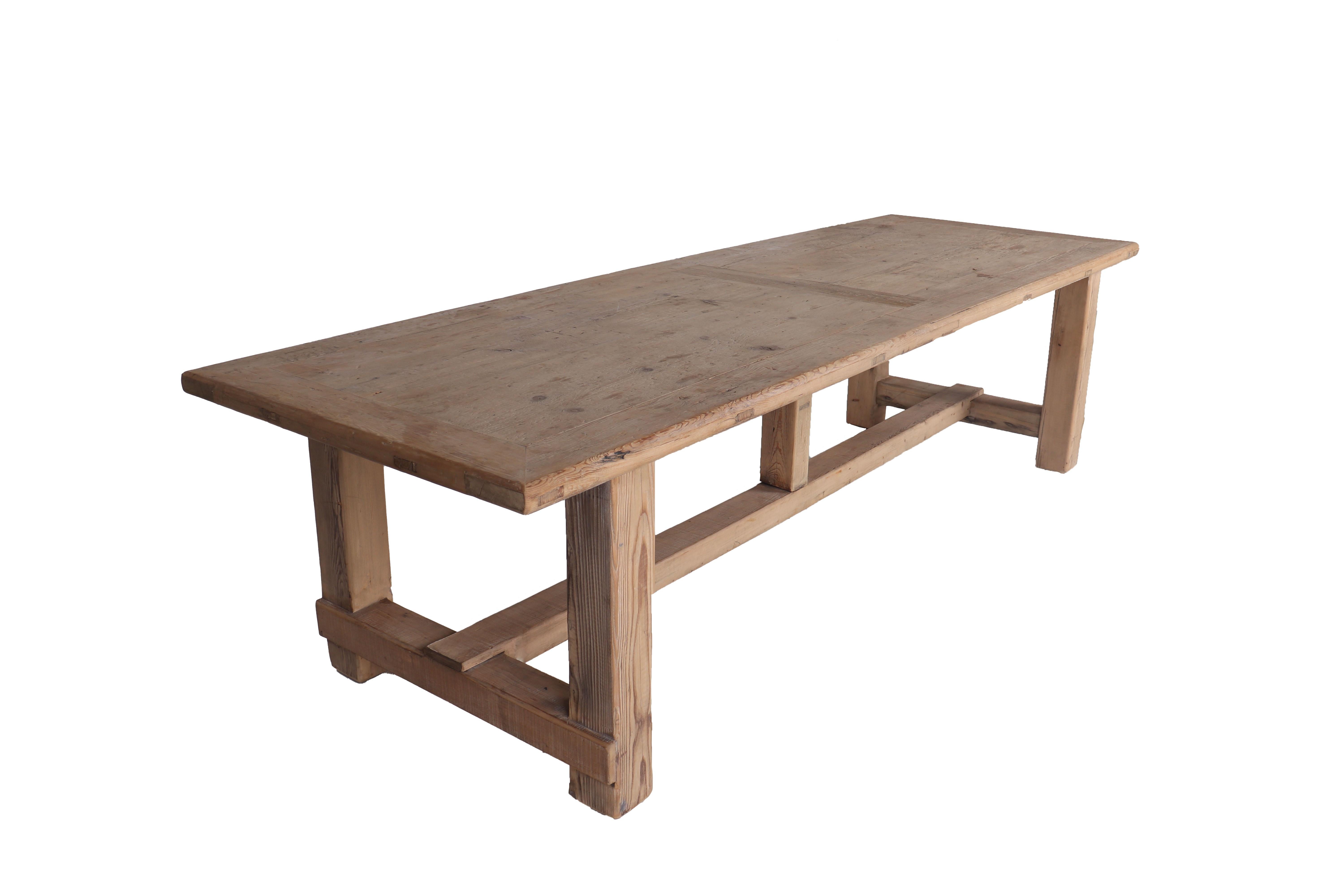 Napa farm table in reclaimed elm

One of hind table imported from Europe by our sourcing team.
  