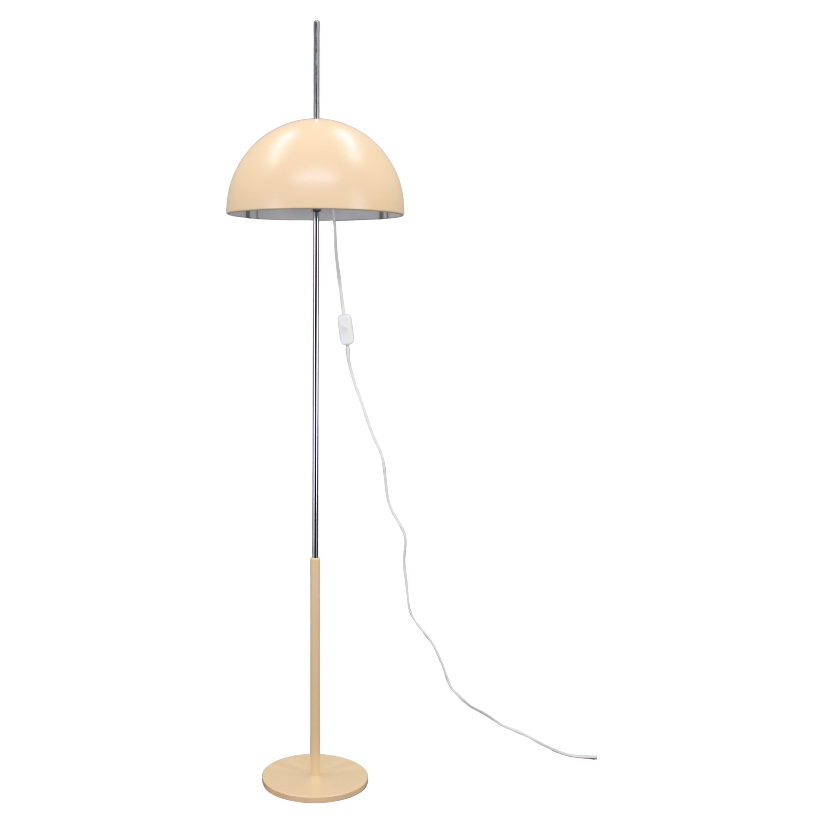 Lampadaire champignon Napako avec abat-jour réglable en hauteur, Tchécoslovaquie 1970