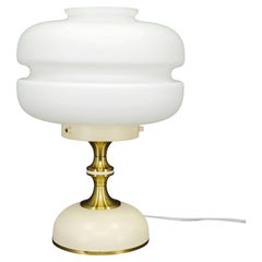Napako Opalglas-Tischlampe, Tschechoslowakei, 1970er Jahre