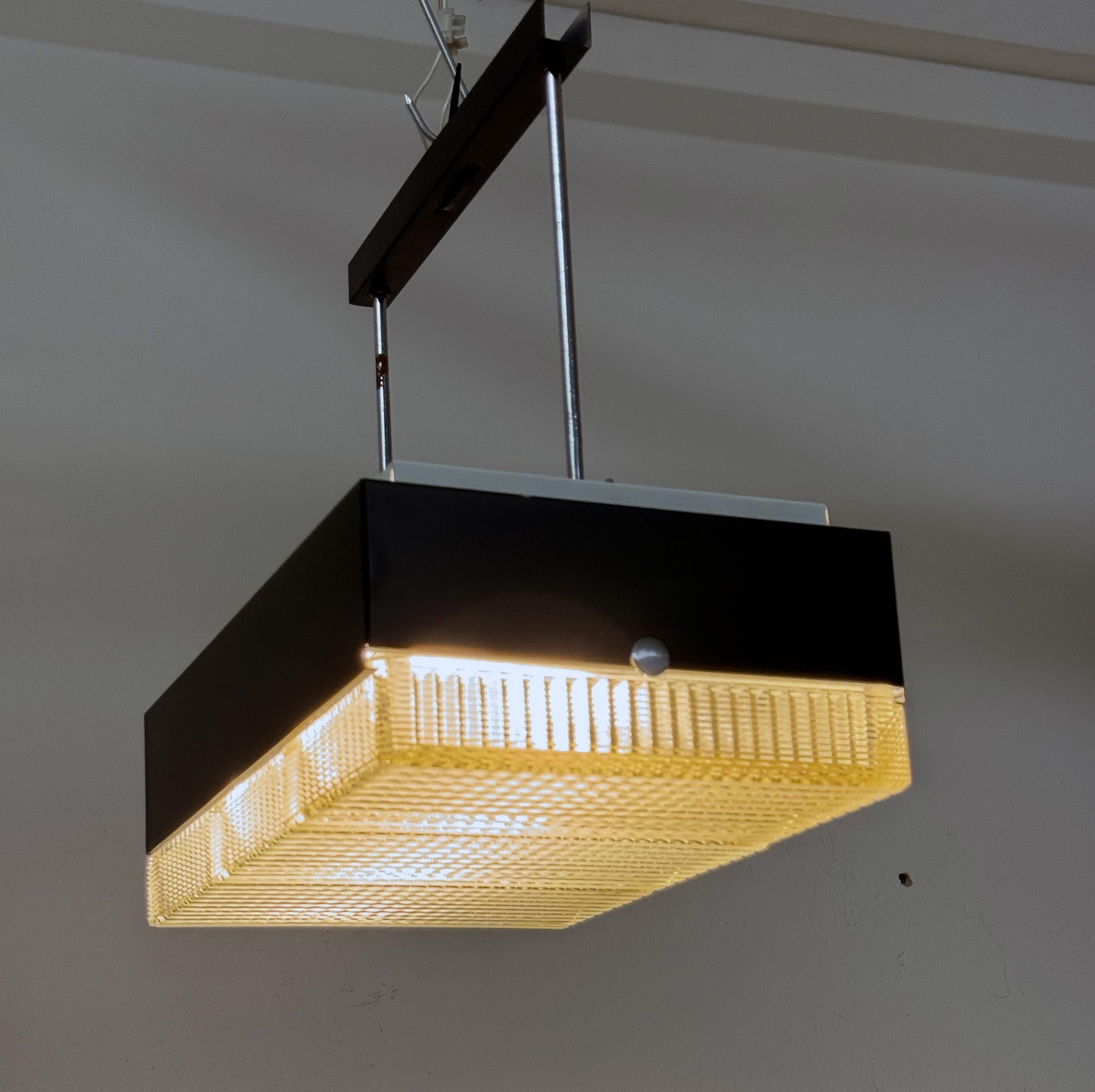 Lampada a sospensione rettangolare Napako in vendita 2
