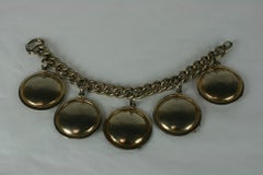 Napier Gilt Song Bird Charm Bracelet