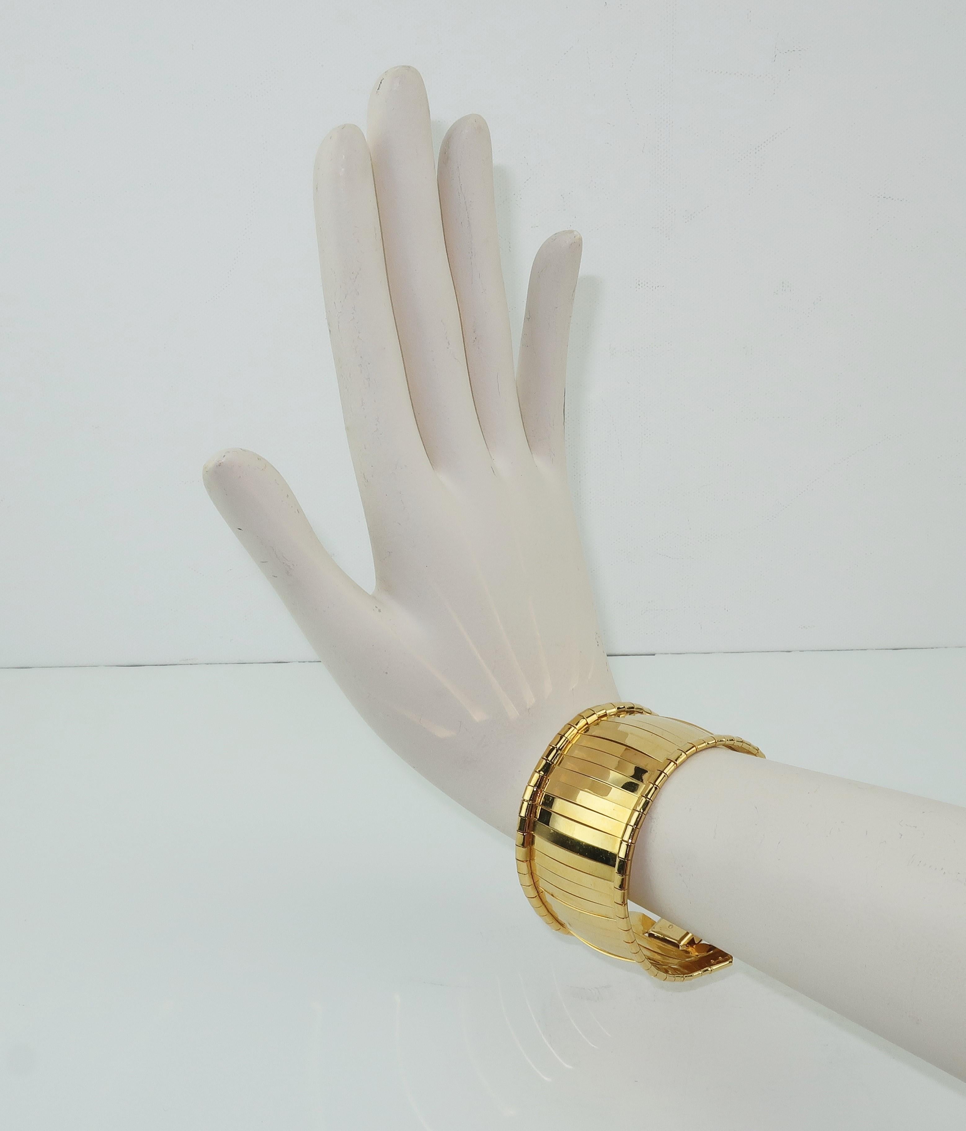 vintage napier gold bracelet