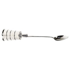 Napier Machine Age Sterling Silver Cocktail Spoon & Jigger / Measure Bar Tool