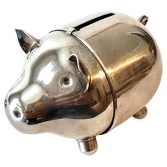 Napier Silver Plate Piggy Bank