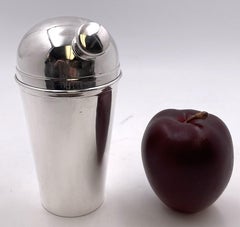 Napier Sterling Silver Cocktail Shaker in Mid-Century Modern Style