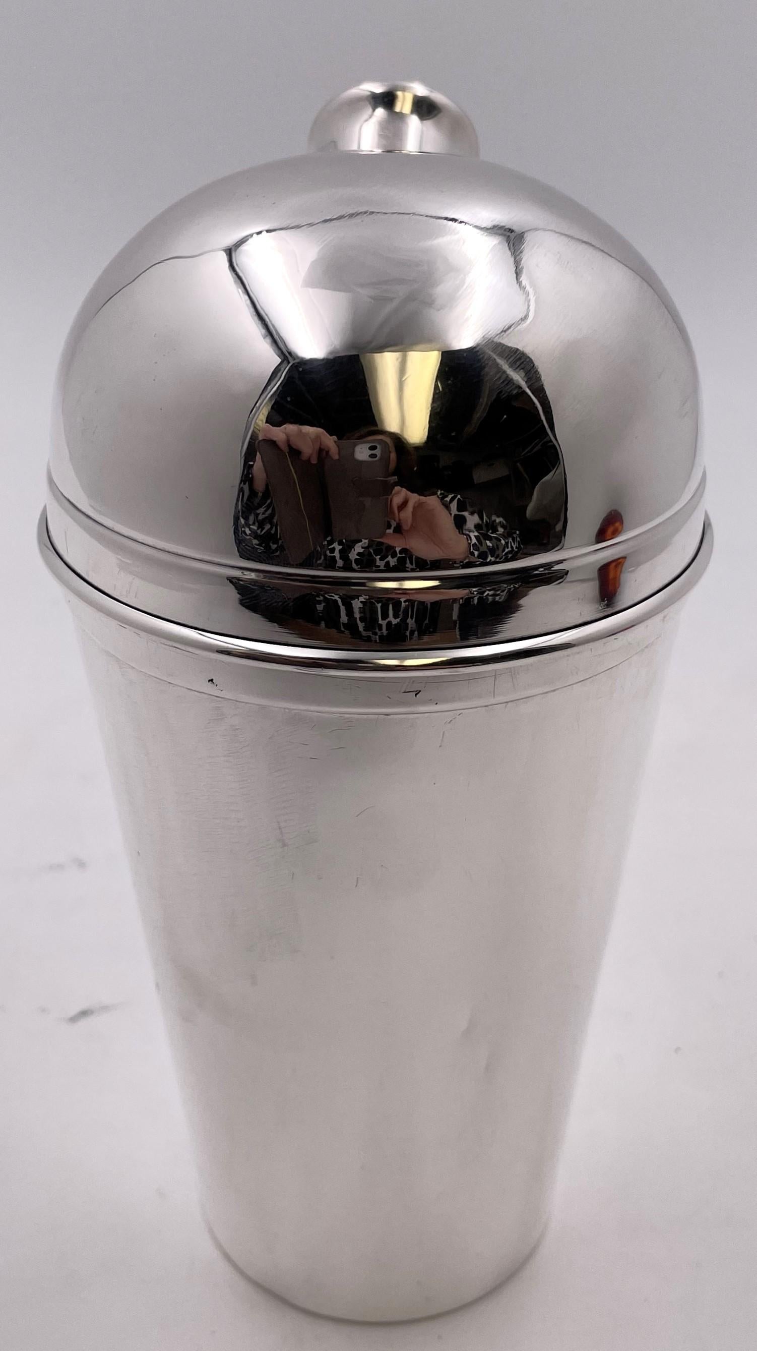 Americano Shaker Style in argento Sterling di Napier in stile metà secolo moderno in vendita