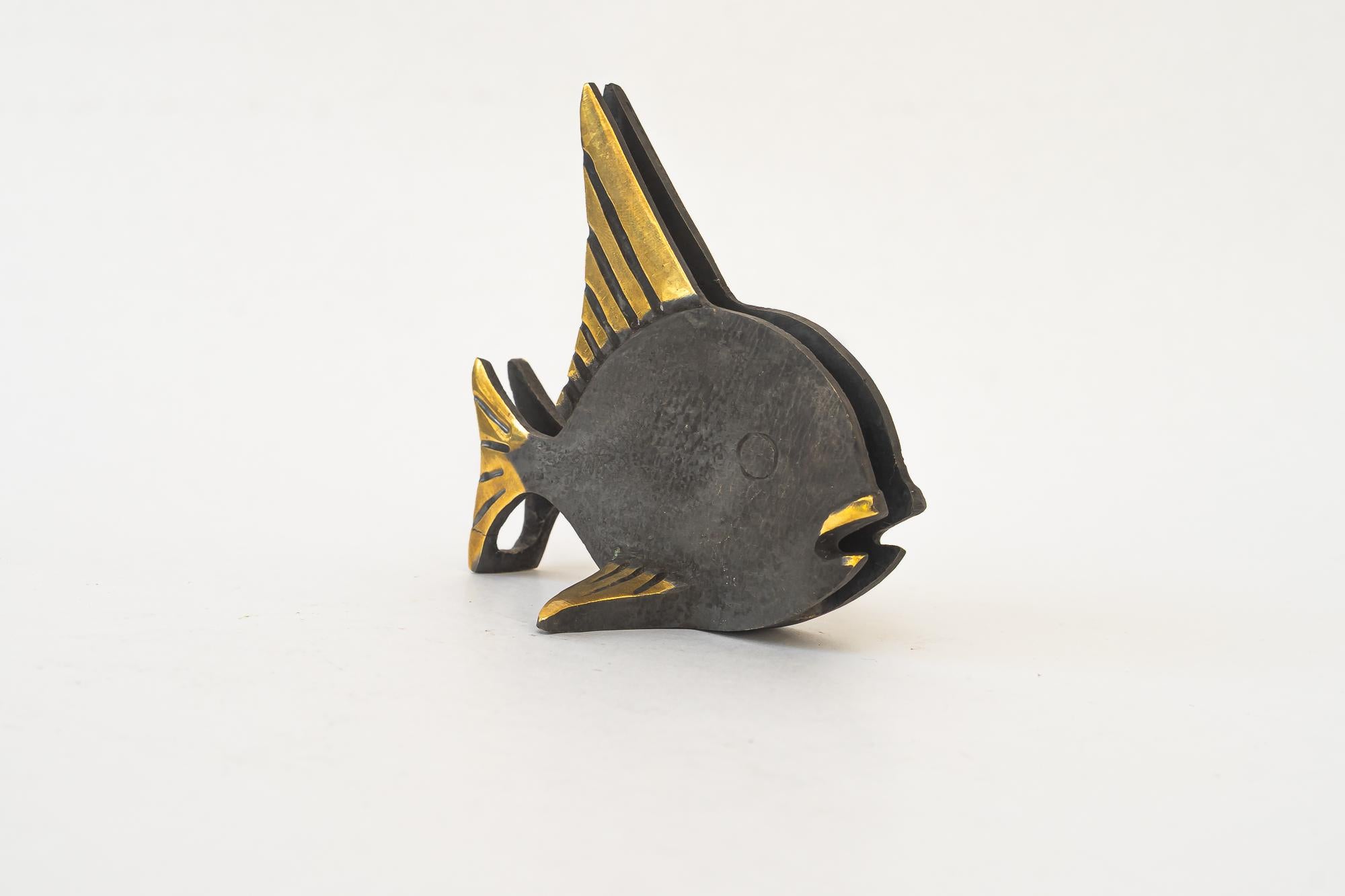 Mid-Century Modern Napkin or Letter Holder by Walter Bosse around 1950s For Sale