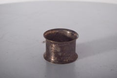 Napkin Ring in Silver Metal