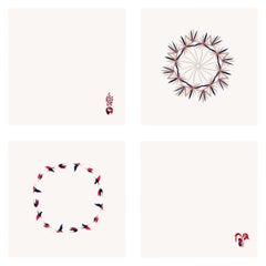 Napkins, Red Baba, Linen and Cotton by Alto Duo