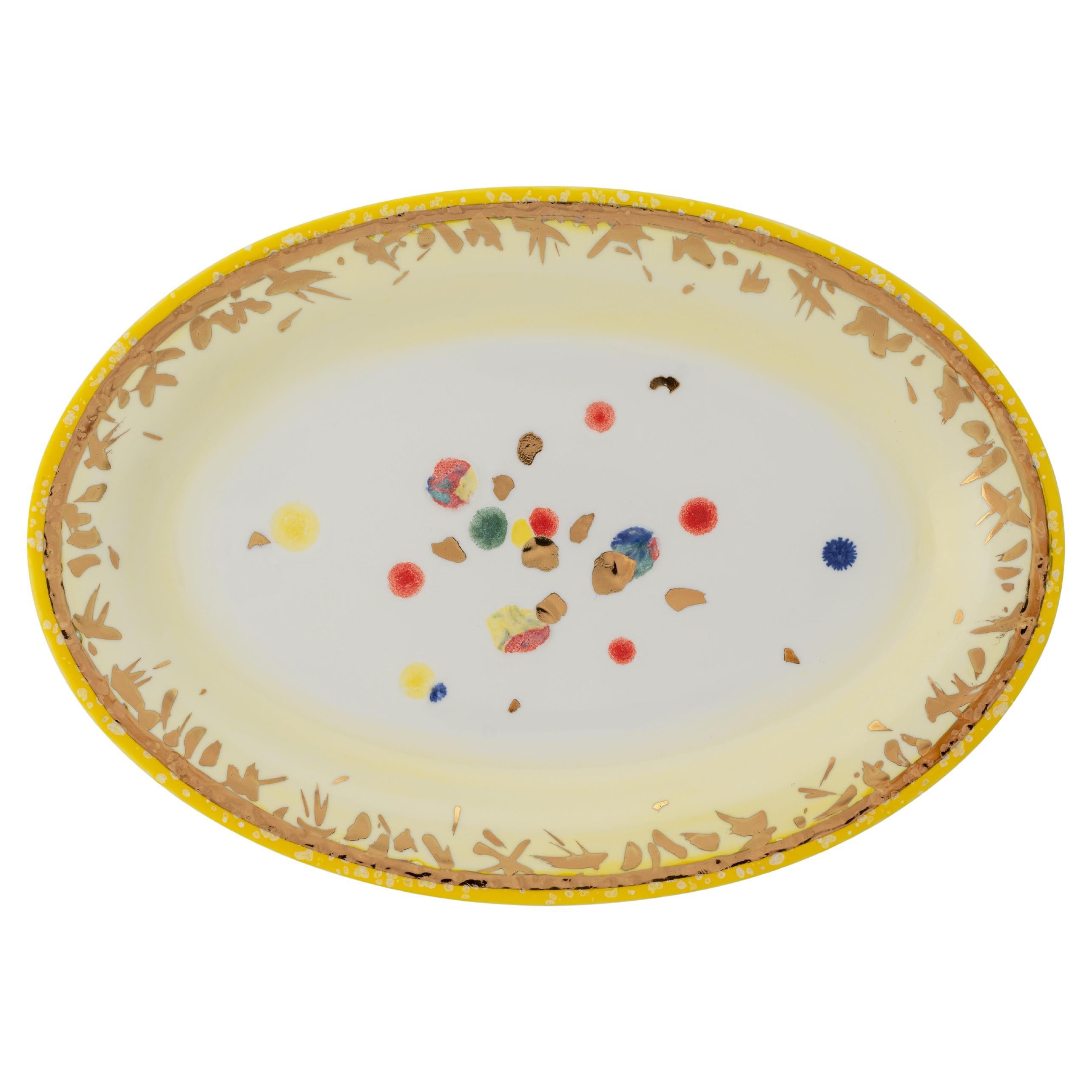 Plato con borde oval Nápoles