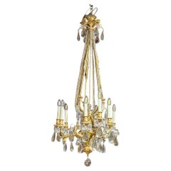Napoleon 111 Gilt and Crystal Chandelier
