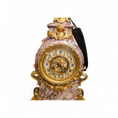 Napoleon 111 three piece clock set