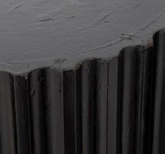 Piédestal de colonne Napoléon 3 en bois ébénisé, 2