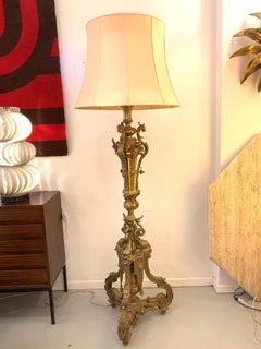 Napoleon 3 Gilded Bronze Candelabra