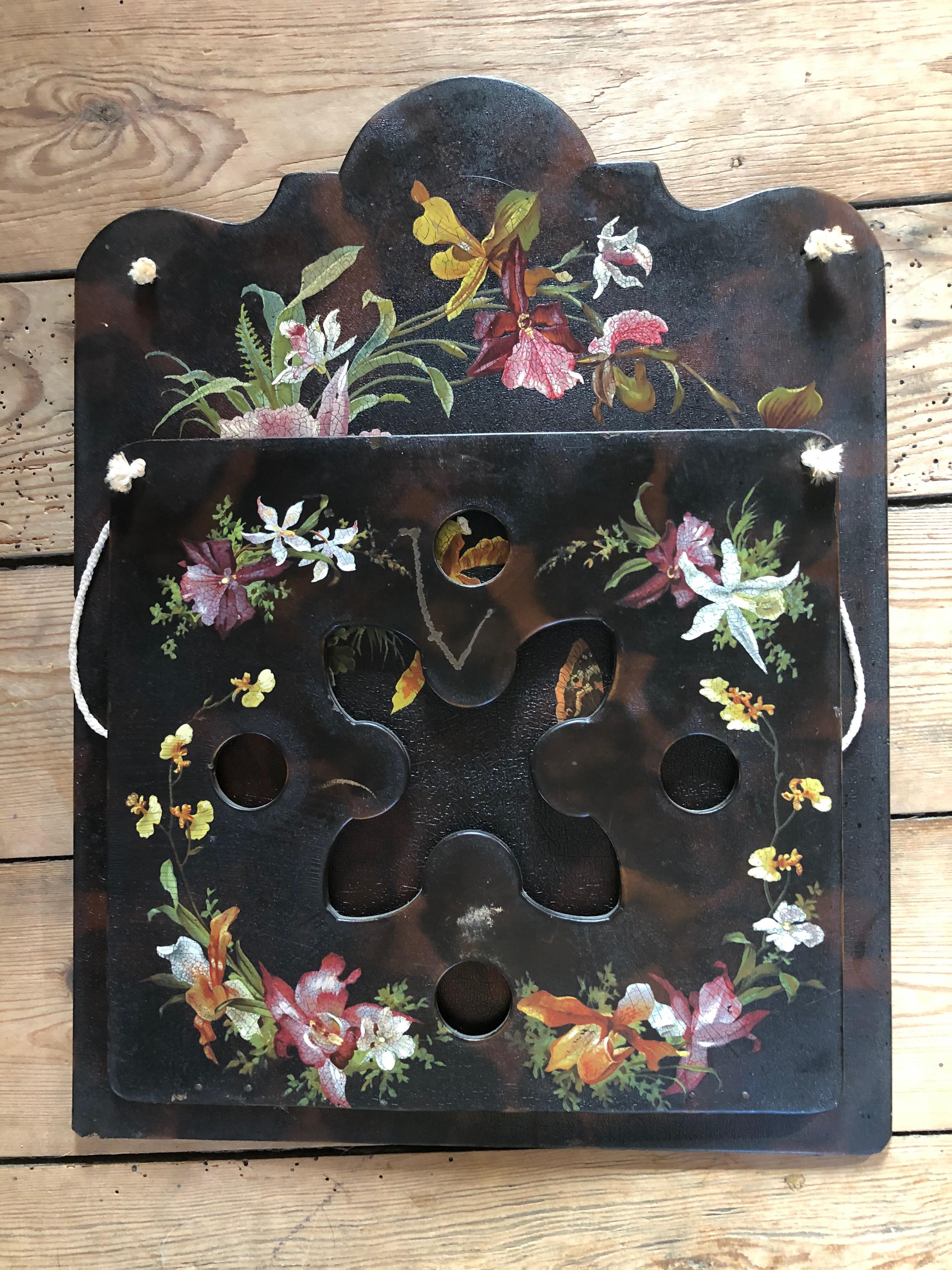 Napoleon III Napoleon 3 wall-mounted letter tray For Sale