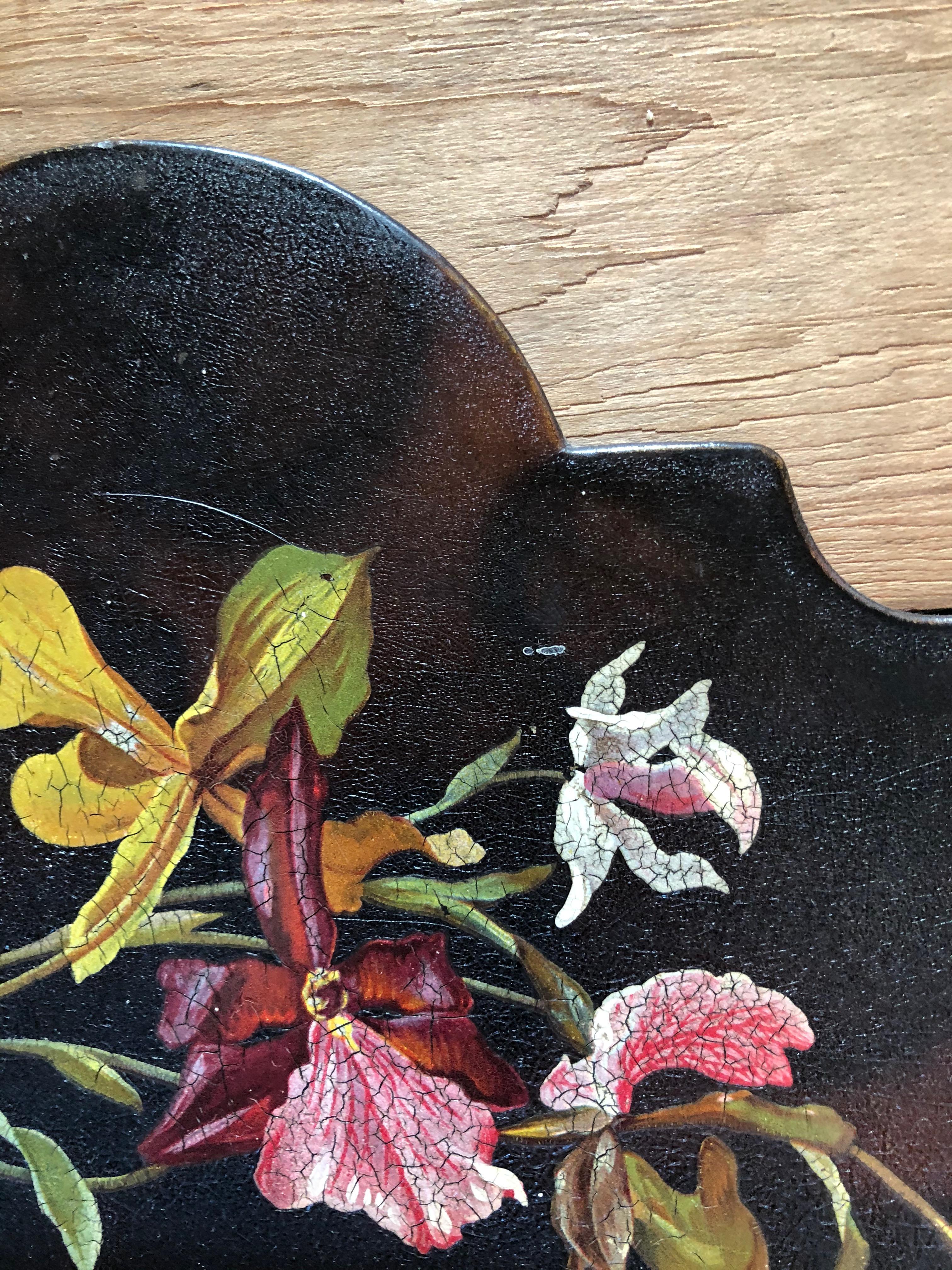 European Napoleon 3 wall-mounted letter tray For Sale