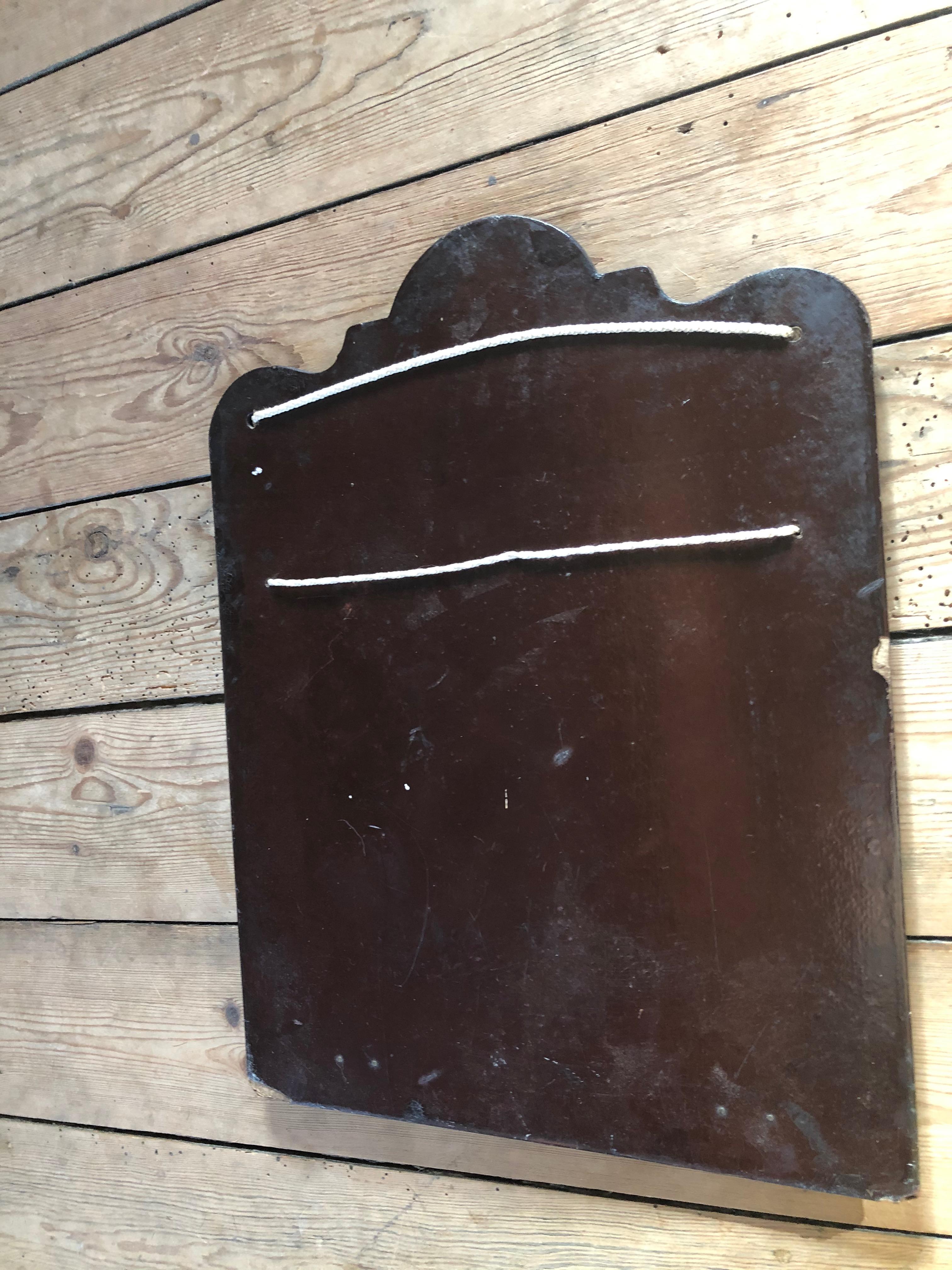 19th Century Napoleon 3 wall-mounted letter tray For Sale