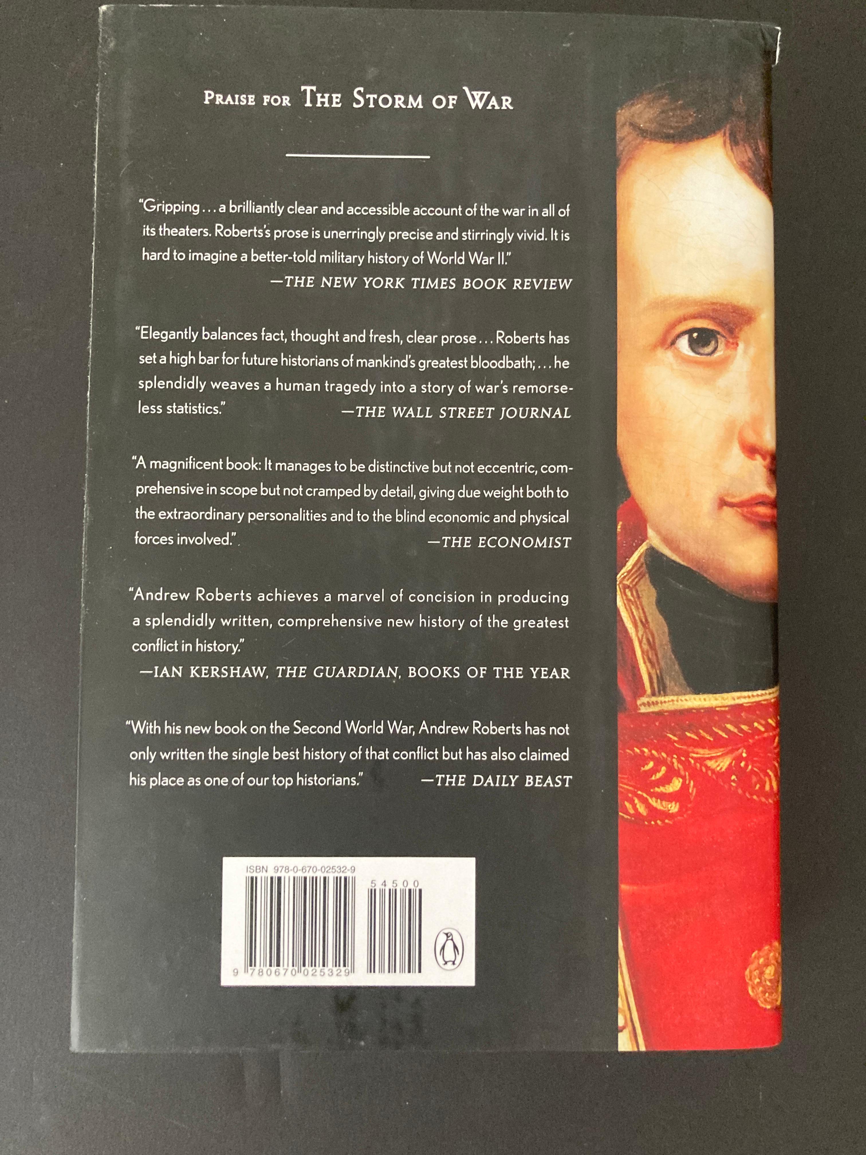 European Napoleon A Life by Andrew Robe Hardcover Book