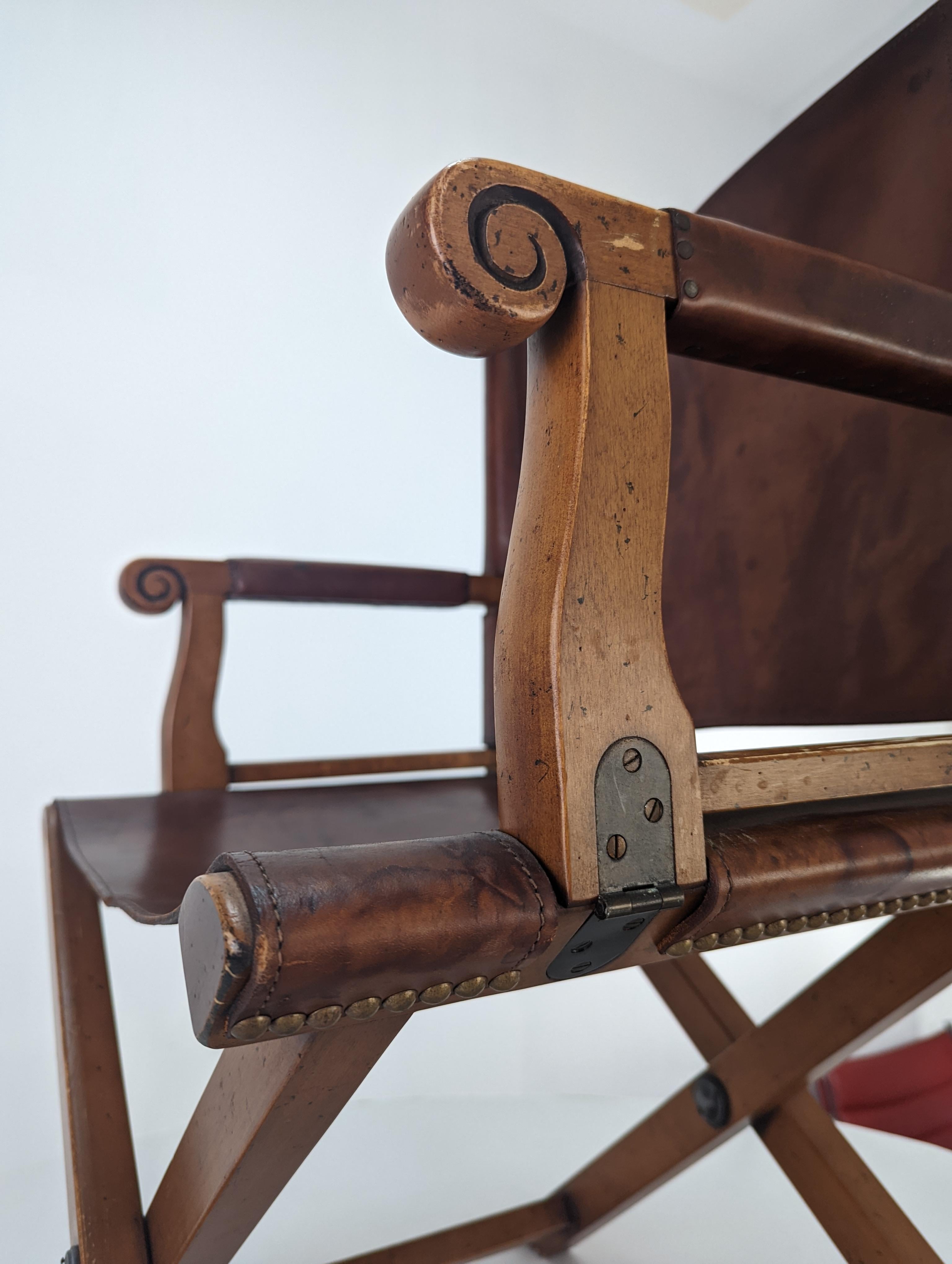 Chaise de campagne Napoléon Bonaparte par Maison Grange, édition limitée et numérotée 2