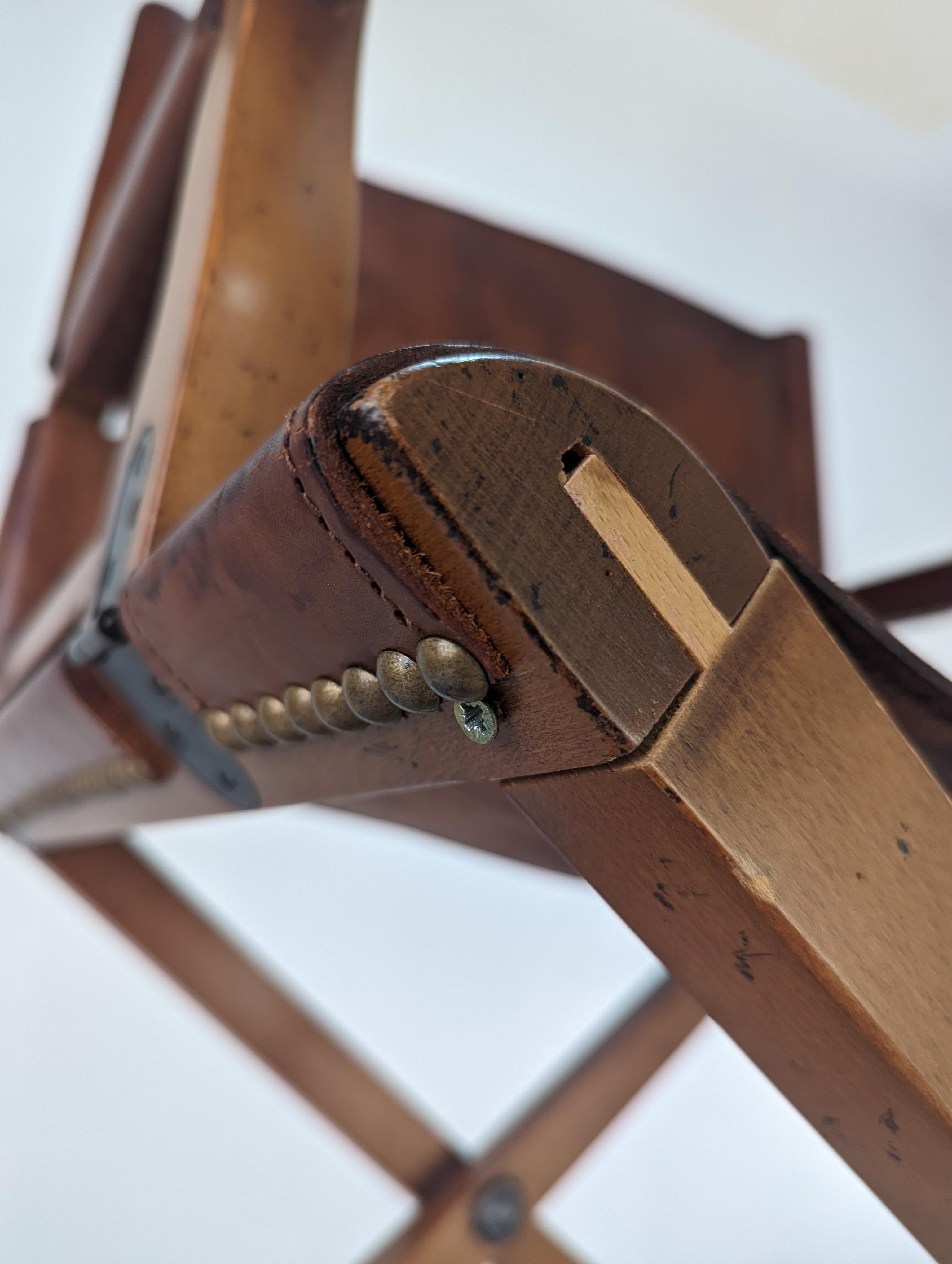 Chaise de campagne Napoléon Bonaparte par Maison Grange, édition limitée et numérotée 4