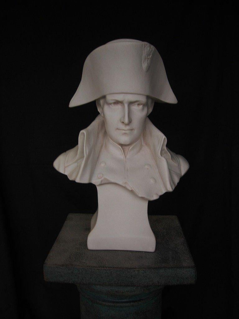A beautiful Napoleon Bonaparte marble bust sculpture, 20th century.
Napoleon, a bust, after Jean-Auguste Barre, 1840.



  