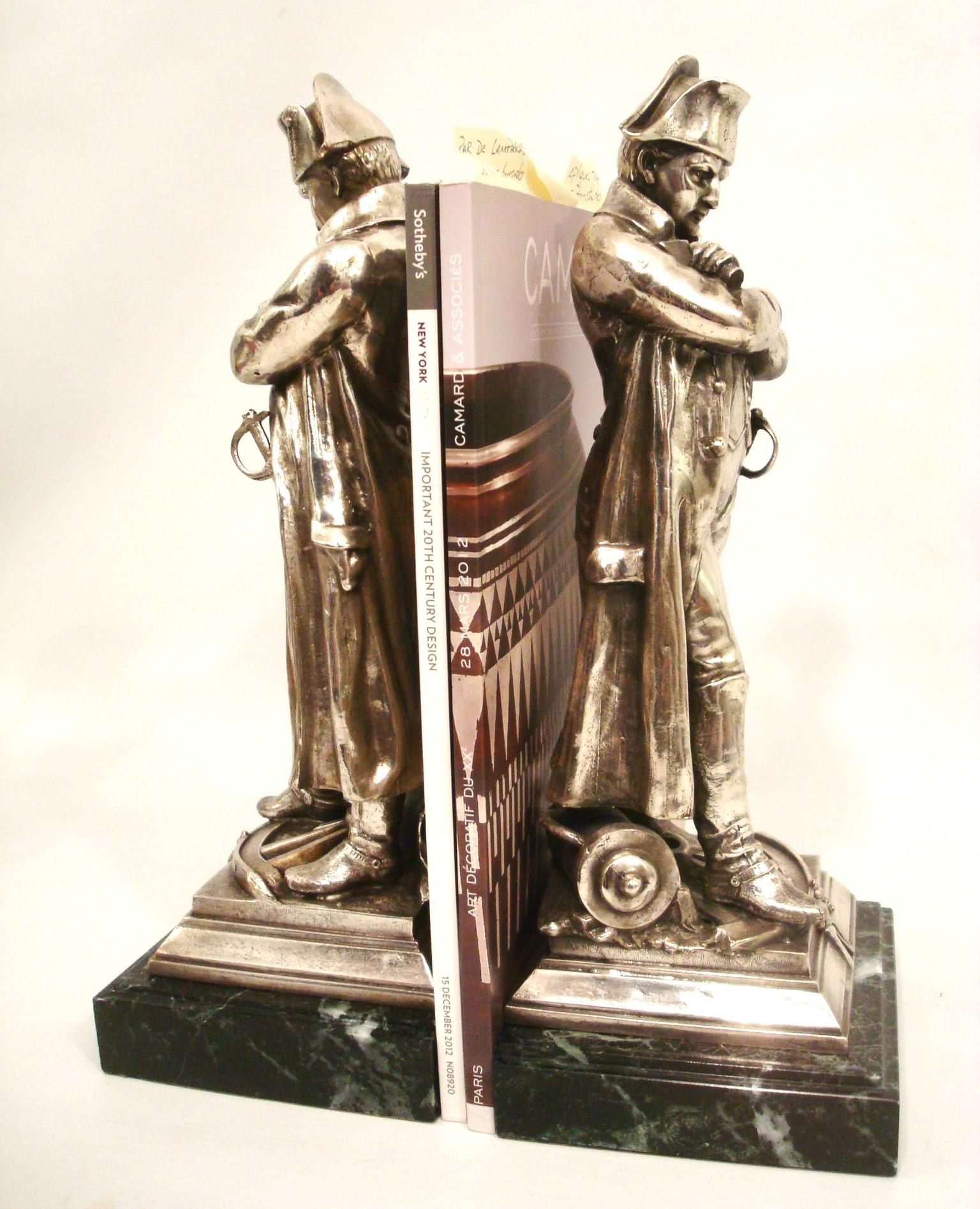 20th Century Napoleon Bonaparte Sculptures - Bookends - France 1910´s For Sale
