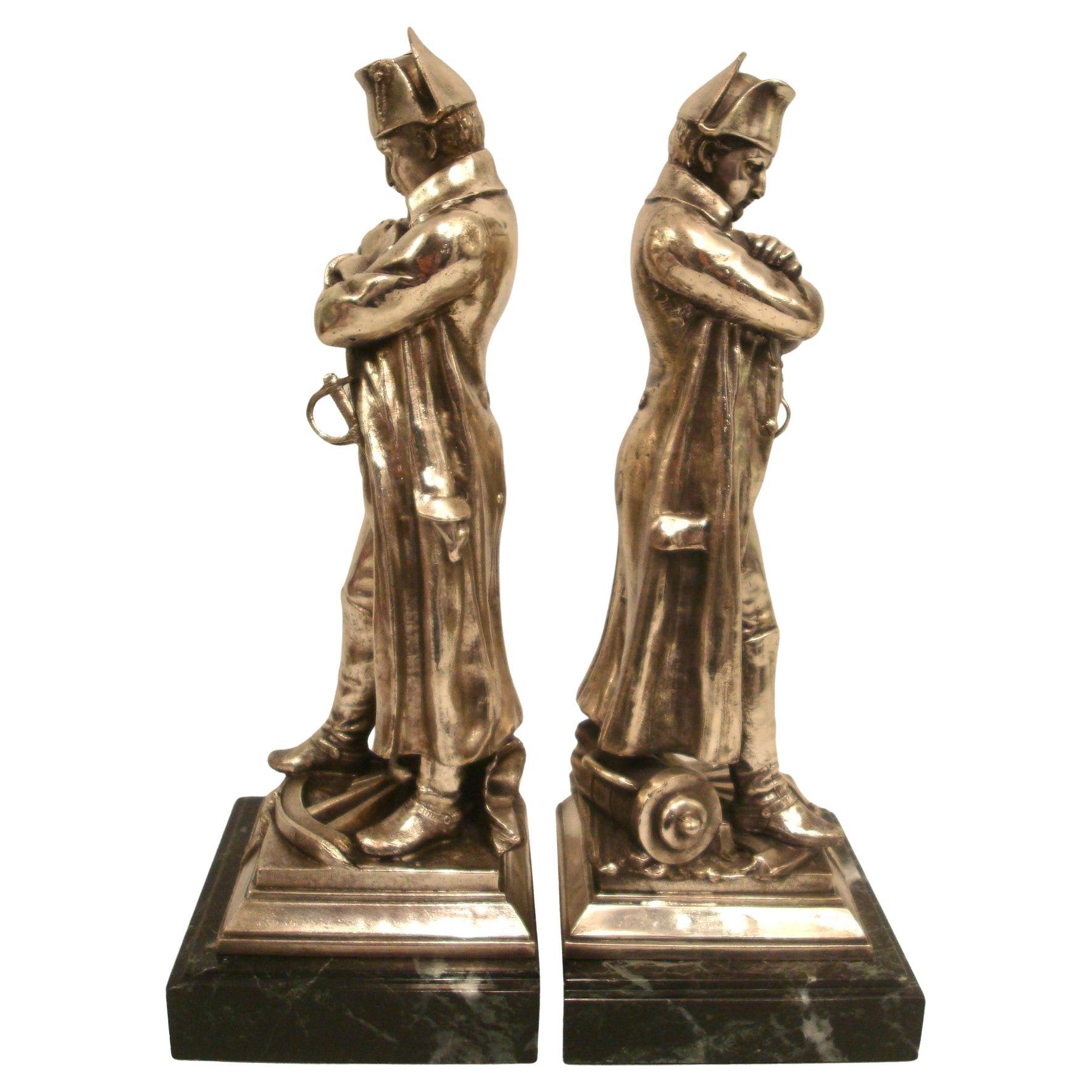 Napoleon Bonaparte Sculptures - Bookends - France 1910´s