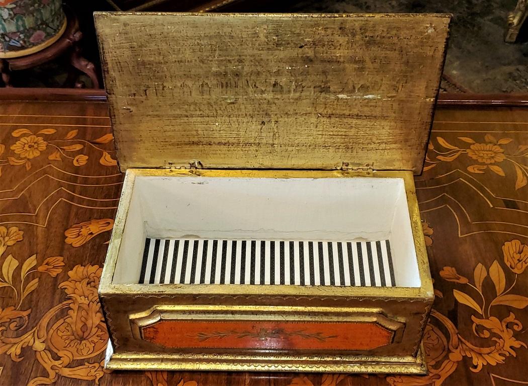 Napoleon Crested Gilted Trinket Box 3