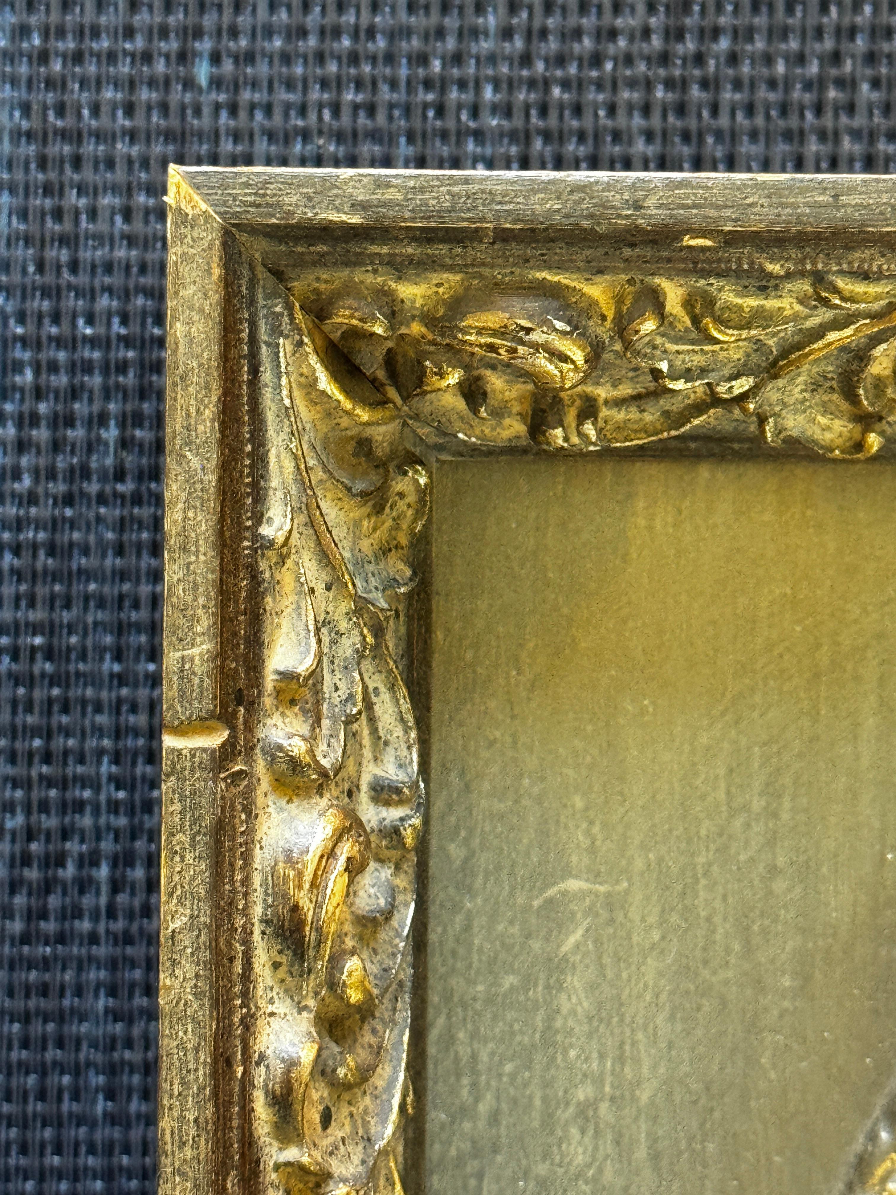 Napoleon Emperor Co. Framed Leda & the Swan Nude Relief on Brass Buckle Framed For Sale 1