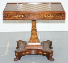 Napoleon Empire Chess Games Table Redwood Carlo Beccalli Palace Fontainebleau